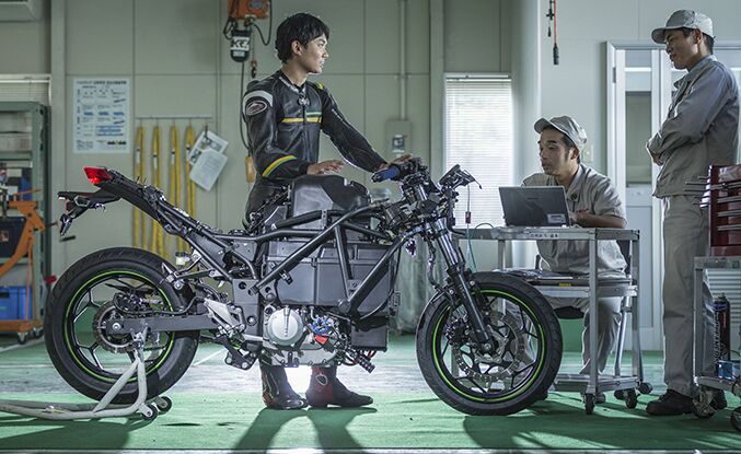 2023年将推出两款川崎电动摩托车